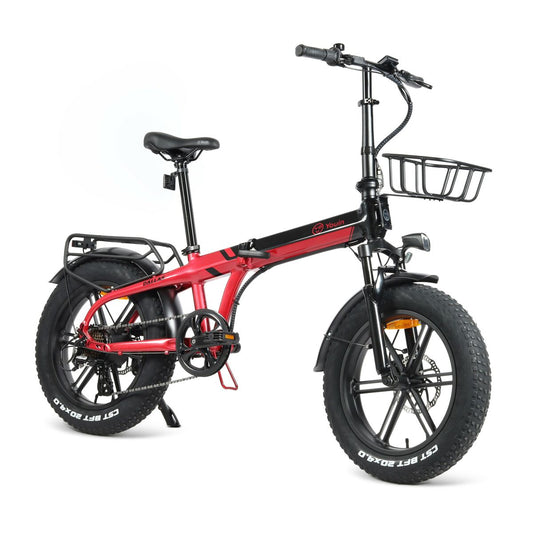 Bicicletă Electrică Youin BK1650R DALLAS Negru Roșu 250 W 20" - Sport și în aer liber, Ciclism