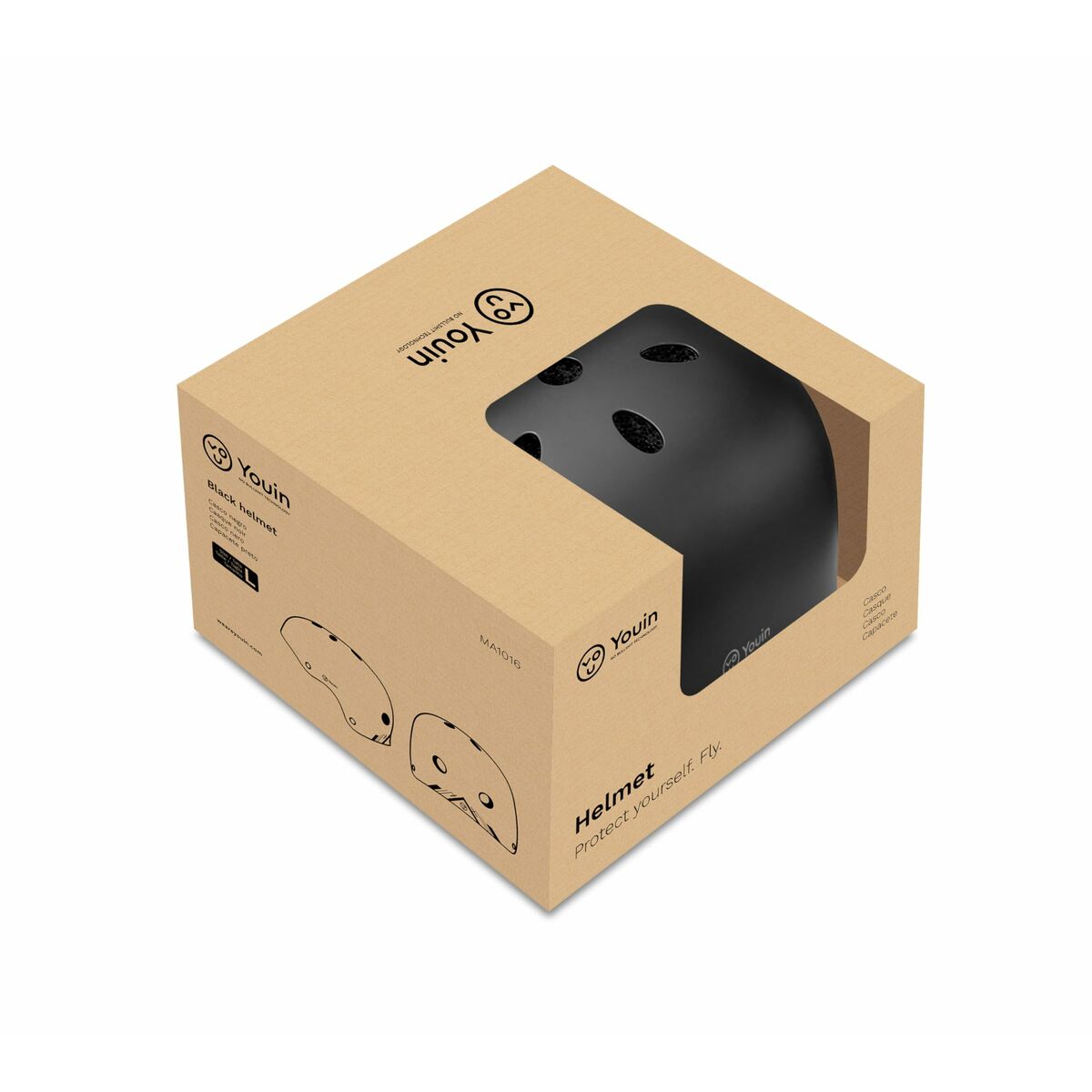 Cască Youin YOUIN MA1016 Negru L - Sport și în aer liber, Ciclism