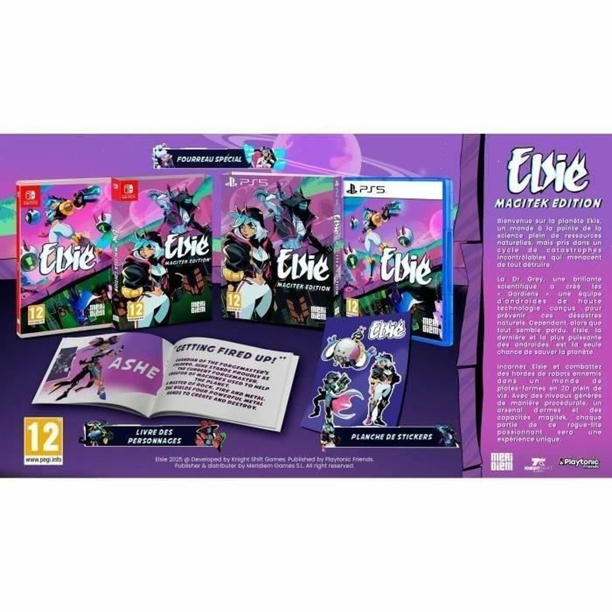 Joc video PlayStation 5 Microids Elsie - Edición Magitek - Electronică, Joc video