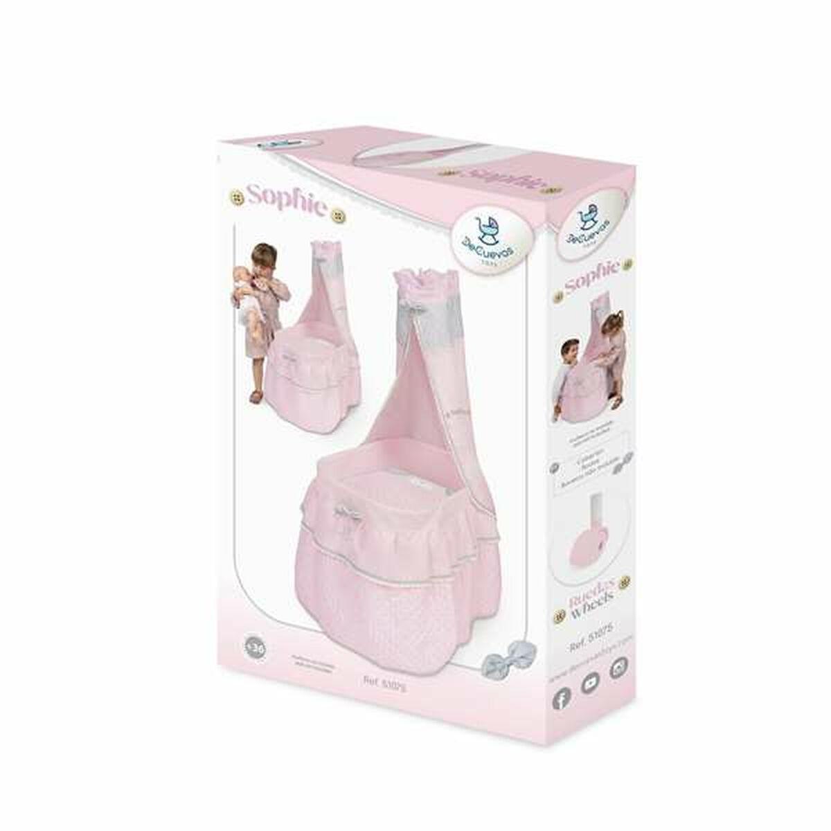 Pătuț pentru Păpuși Decuevas - Jucarii si jocuri, Păpuși și accesorii