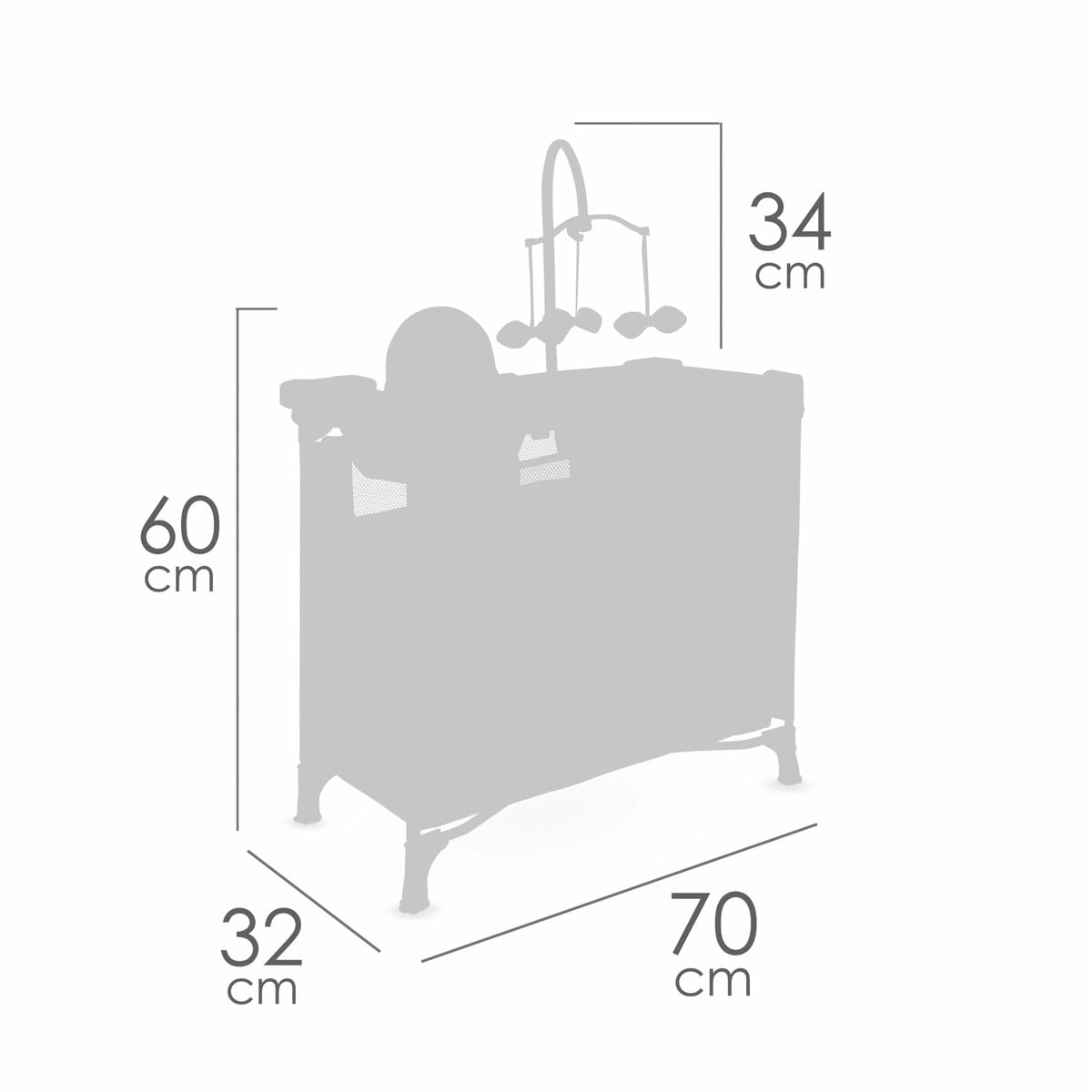 Masă de Schimbat Hainele Păpușilor Decuevas Sohphie - Jucarii si jocuri, Păpuși și accesorii