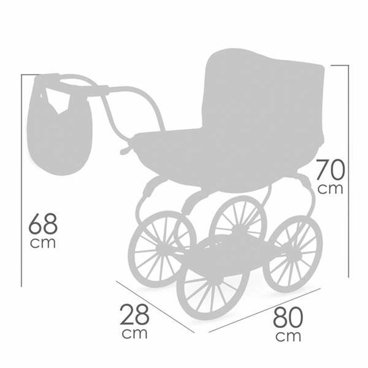 Cărucior pentru Păpuși Decuevas - Jucarii si jocuri, Păpuși și accesorii