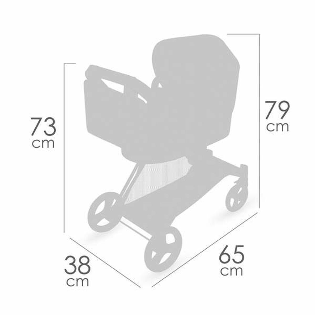 Păpușă bebeluș Decuevas 50 cm - Jucarii si jocuri, Păpuși și accesorii