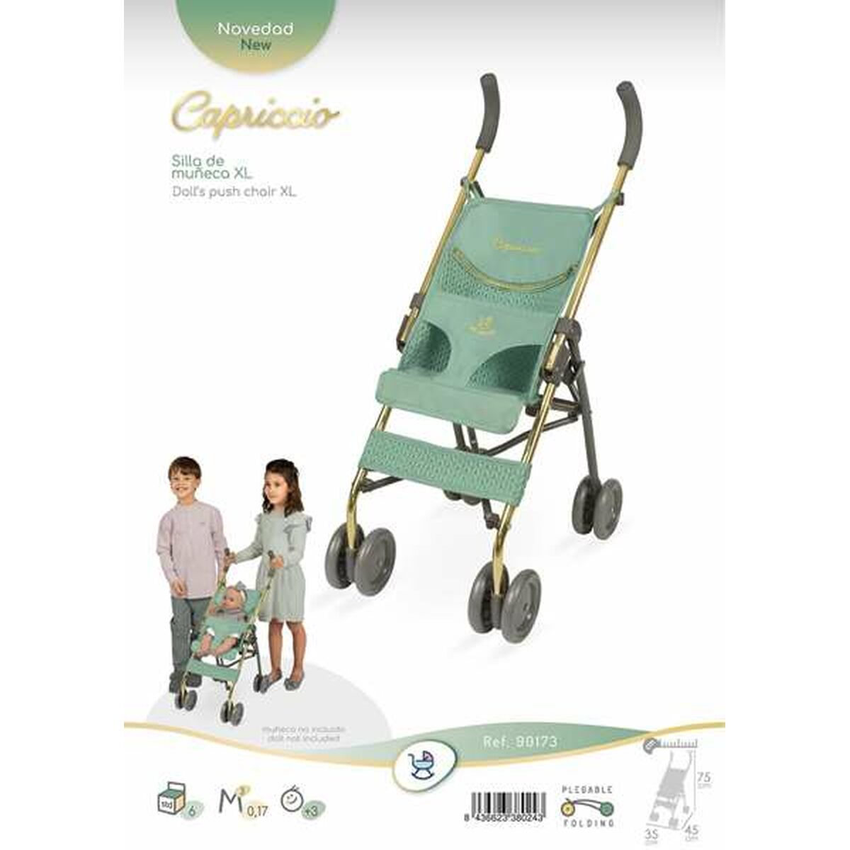 Scaun pentru Păpuși Decuevas - Jucarii si jocuri, Păpuși și accesorii