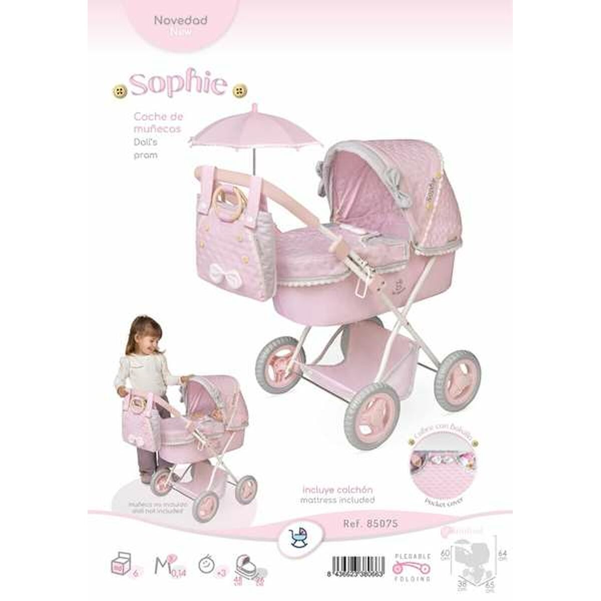 Păpușă bebeluș Decuevas - Jucarii si jocuri, Păpuși și accesorii