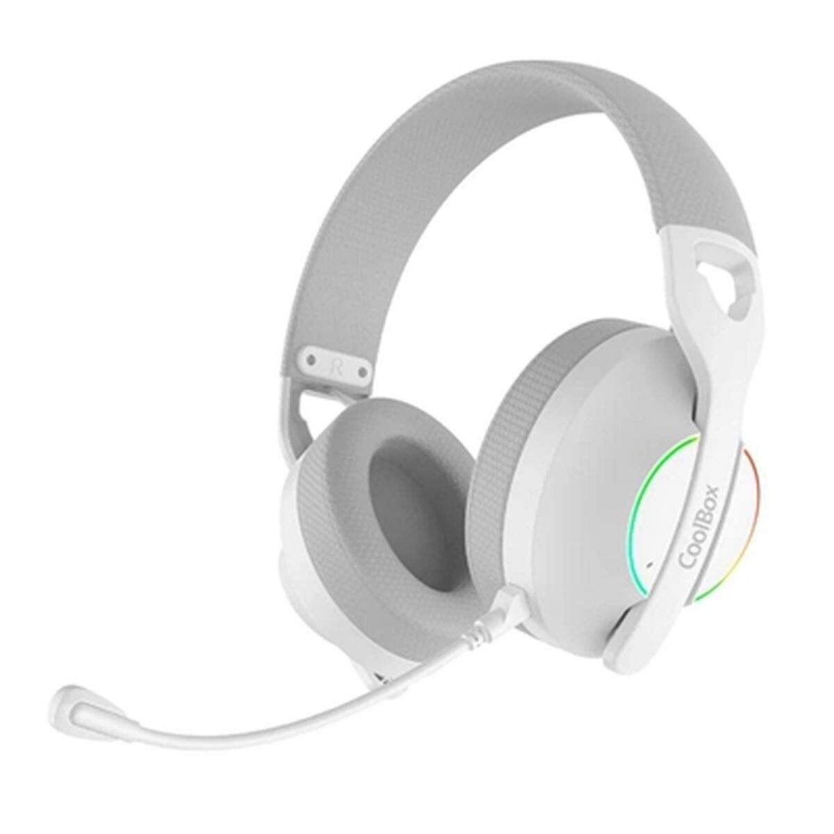 Căști cu Microfon Gaming CoolBox COO-AUM-WB01-W Alb - Electronică, Joc video