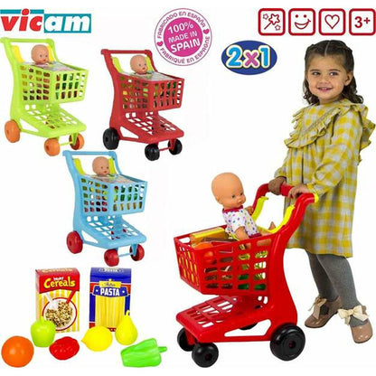 Cărucior de cumpărături Accesorii Figurină Jucărie - Jucarii si jocuri, Imitații de jocuri
