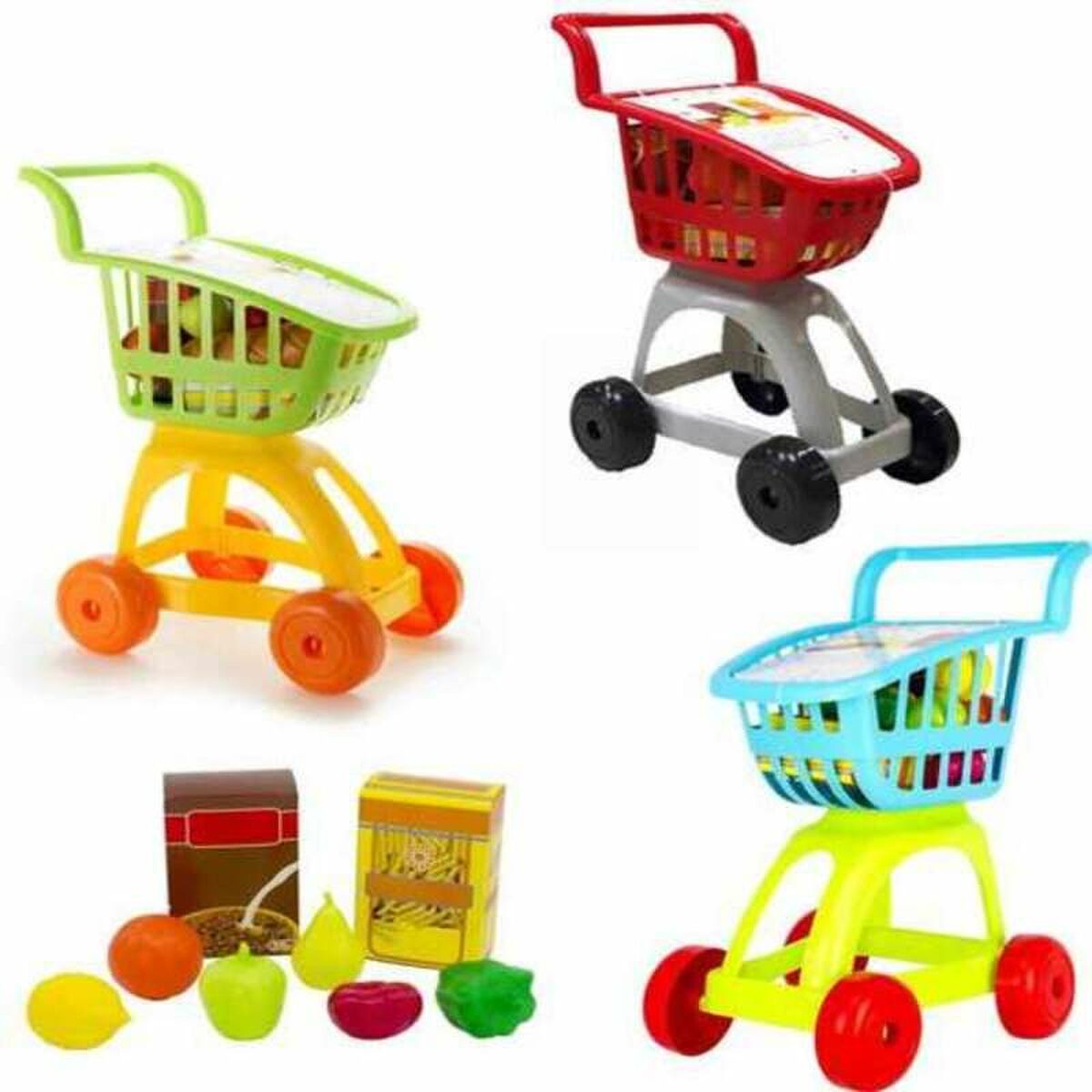 Set de feluri de mâncare Shopping VIC00091 - Jucarii si jocuri, Imitații de jocuri