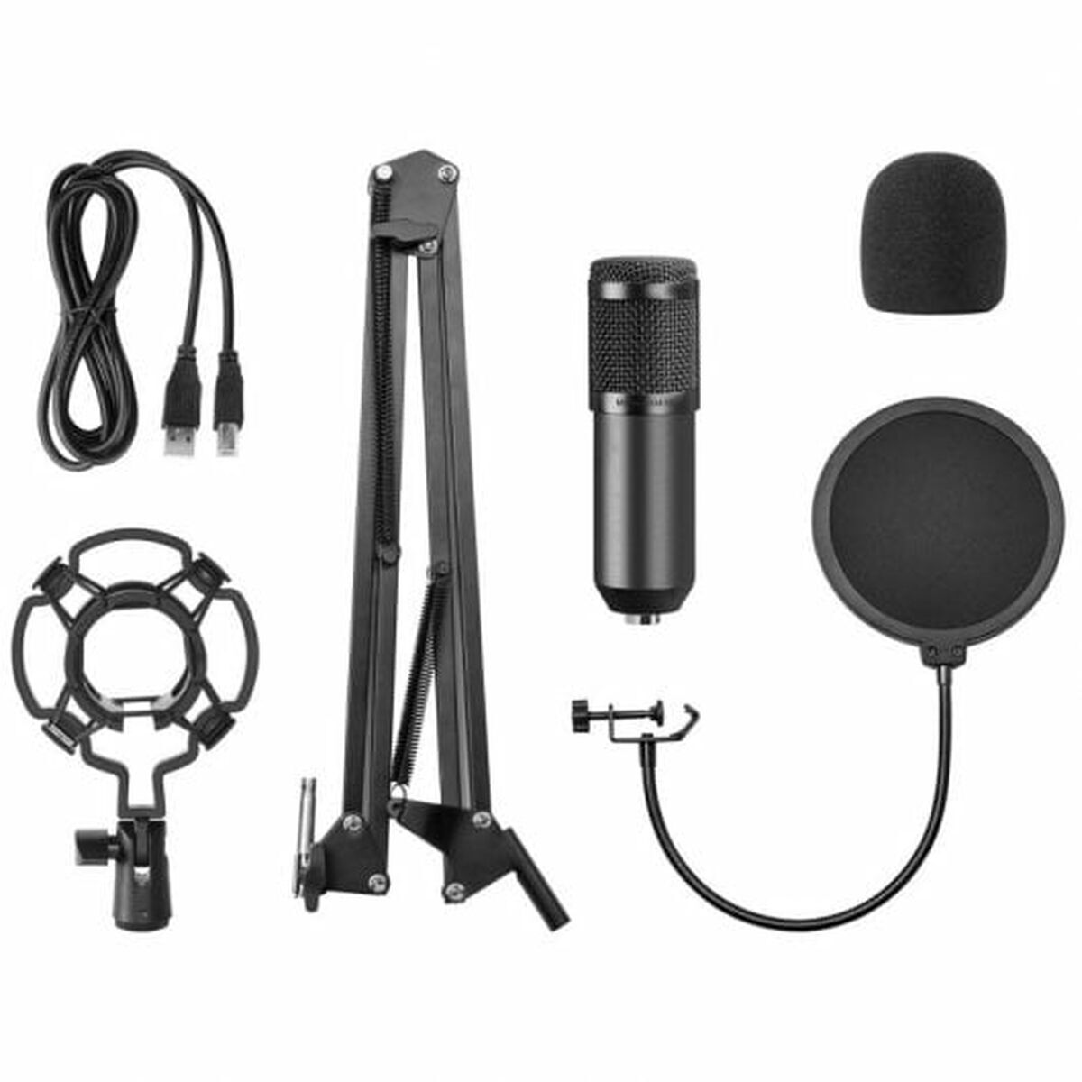 Microfon de Masă Mars Gaming MMICPRO Negru - Tehnică de calcul, Accesorii