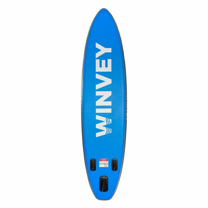 Placă gonflabilă de paddle surf cu accesorii Winvey SUP-B Albastru - Sport și în aer liber, Sporturi acvatice