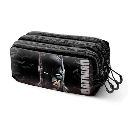 Penar triplu Batman Negru - Birou și papetărie, Material școlar și educațional