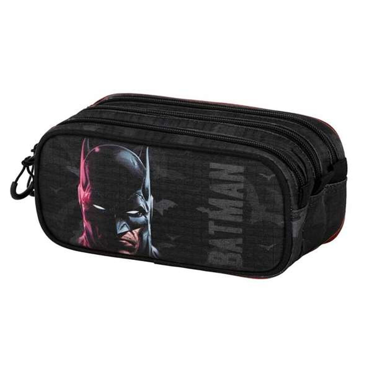 Penar triplu Batman Negru - Birou și papetărie, Material școlar și educațional