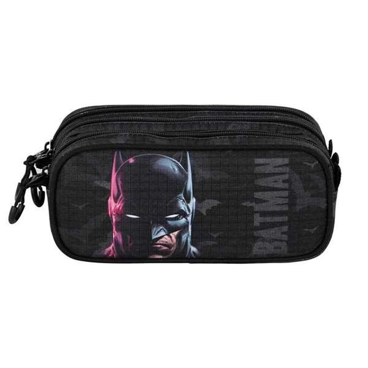 Penar triplu Batman Negru - Birou și papetărie, Material școlar și educațional