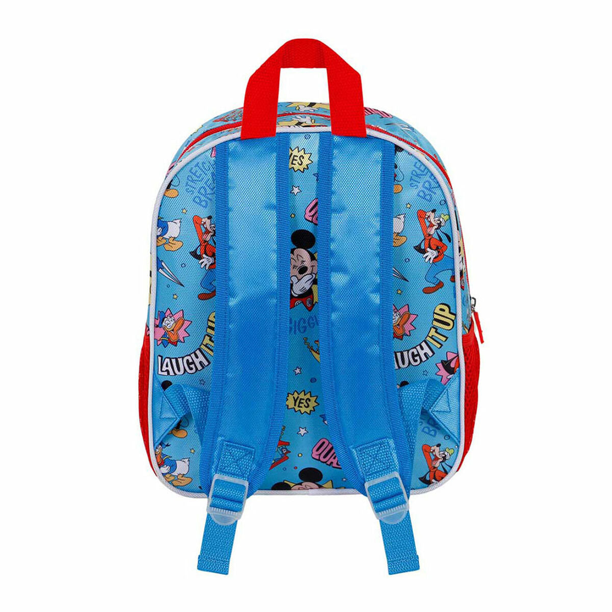 Ghiozdan 3D Mickey Mouse Karactermania Albastru 26 x 11 x 31 cm - Birou și papetărie, Material școlar și educațional