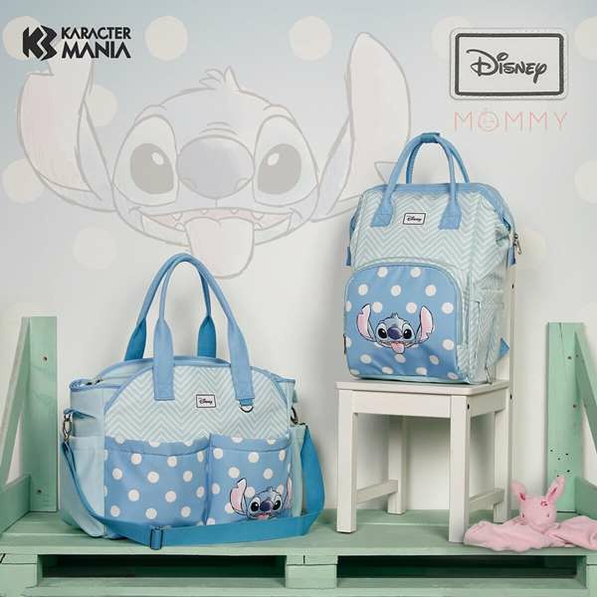 Geantă pentru scutece Lilo & Stitch - Sănătate și îngrijire personală, Îngrijirea copiilor și puericultură