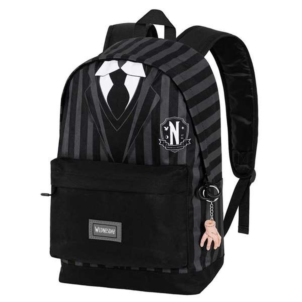 Ghiozdan Wednesday Negru 44 x 31 x 18 cm - Birou și papetărie, Material școlar și educațional