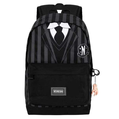 Ghiozdan Wednesday Negru 44 x 31 x 18 cm - Birou și papetărie, Material școlar și educațional