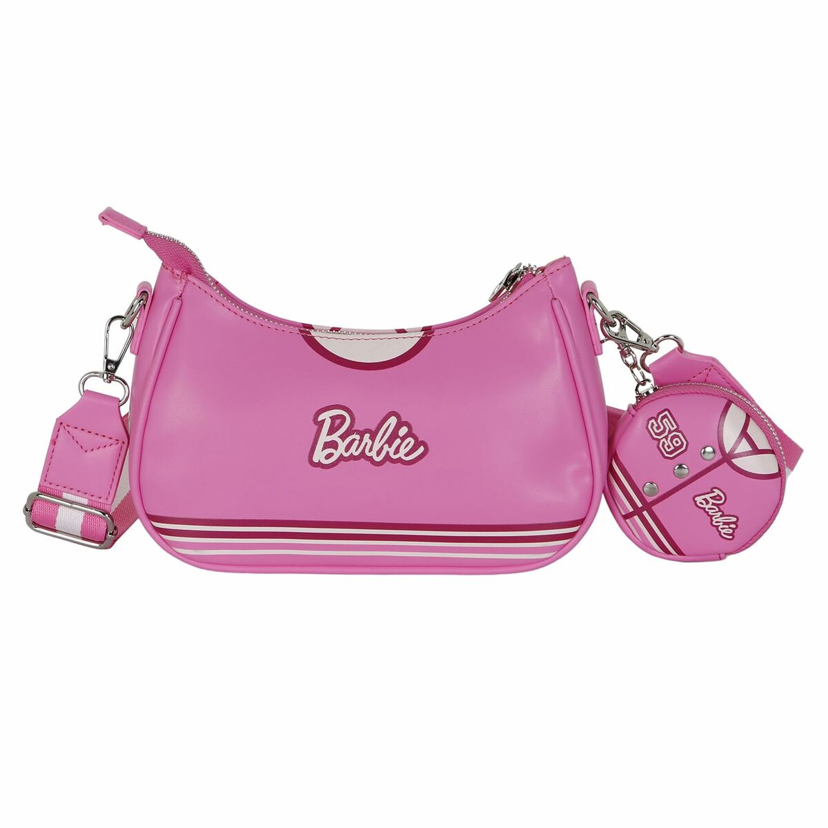 Geantă Bandulieră Barbie Fancy 2.0 Varsity 8 x 21 x 5,5 cm - Bagaje, Genți de mână
