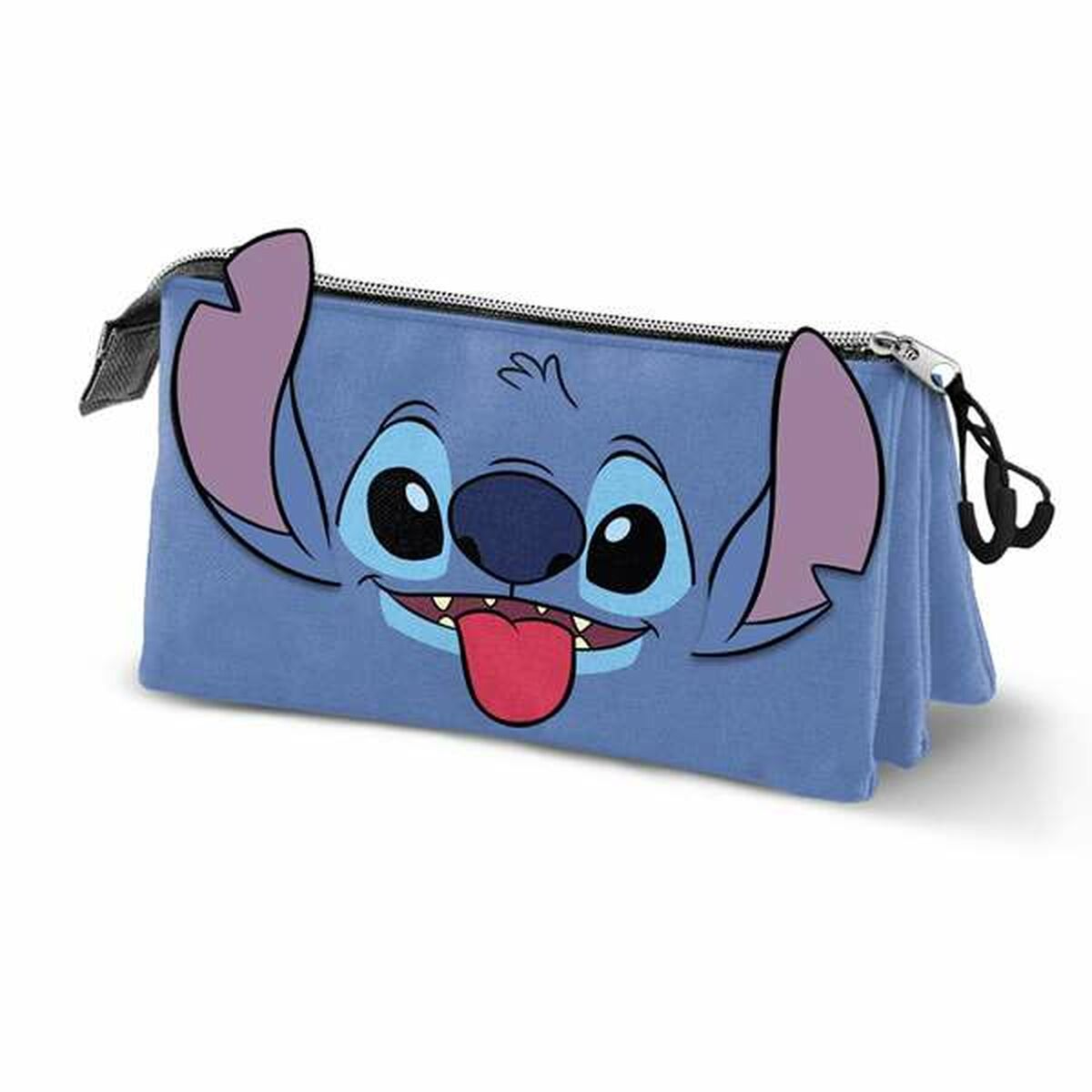 Penar triplu Lilo & Stitch Cool 23 x 11 x 8 cm Albastru - Birou și papetărie, Material școlar și educațional