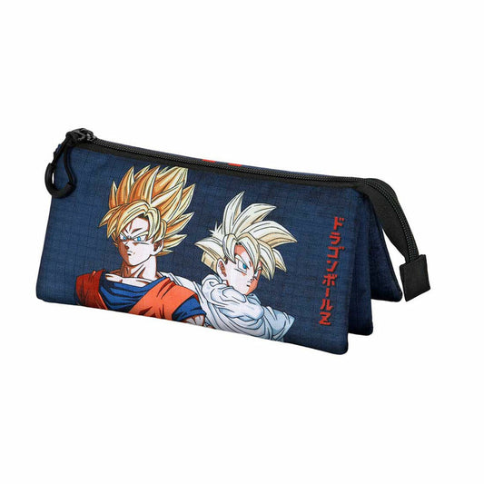 Penar triplu Dragon Ball Karactermania Albastru închis - Birou și papetărie, Material școlar și educațional