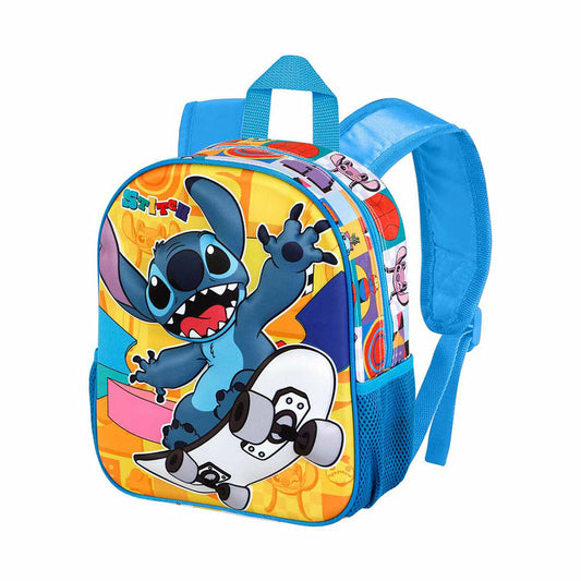 Ghiozdan 3D Lilo & Stitch Karactermania Albastru 26 x 11 x 31 cm - Birou și papetărie, Material școlar și educațional