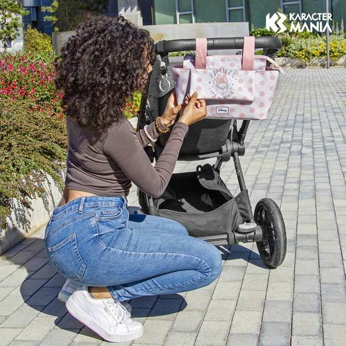 Coș de cumpărături Disney Hamper Mommy Baby, geantă organizator pentru cărucior, Dear, somon, mărime universală - Jucarii si jocuri, Activități creative