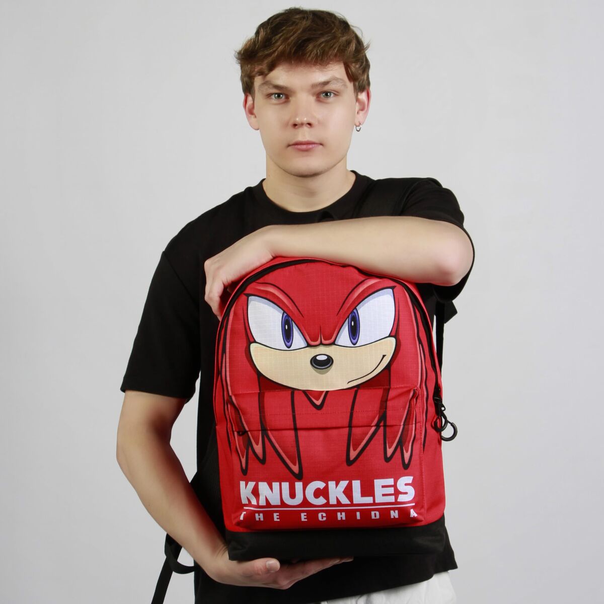Ghiozdan Sonic Knuckles - Birou și papetărie, Material școlar și educațional