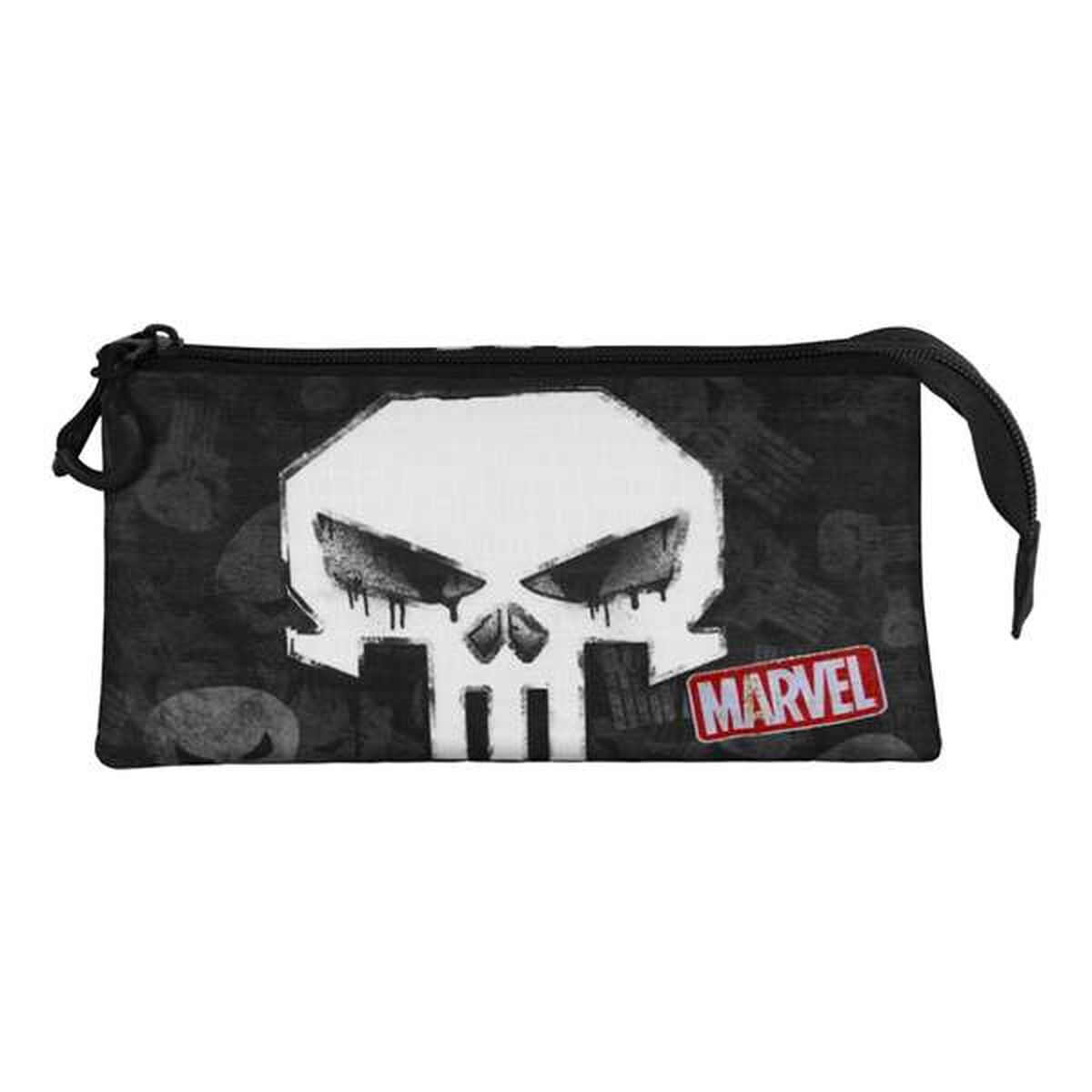 Penar triplu Marvel Negru - Birou și papetărie, Material școlar și educațional