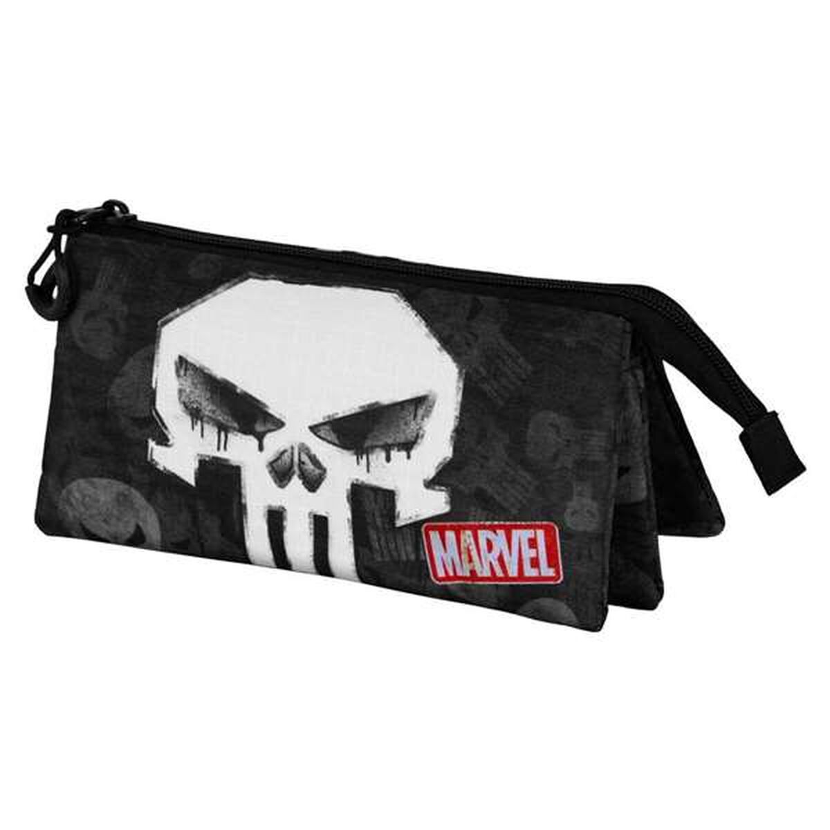 Penar triplu Marvel Negru - Birou și papetărie, Material școlar și educațional
