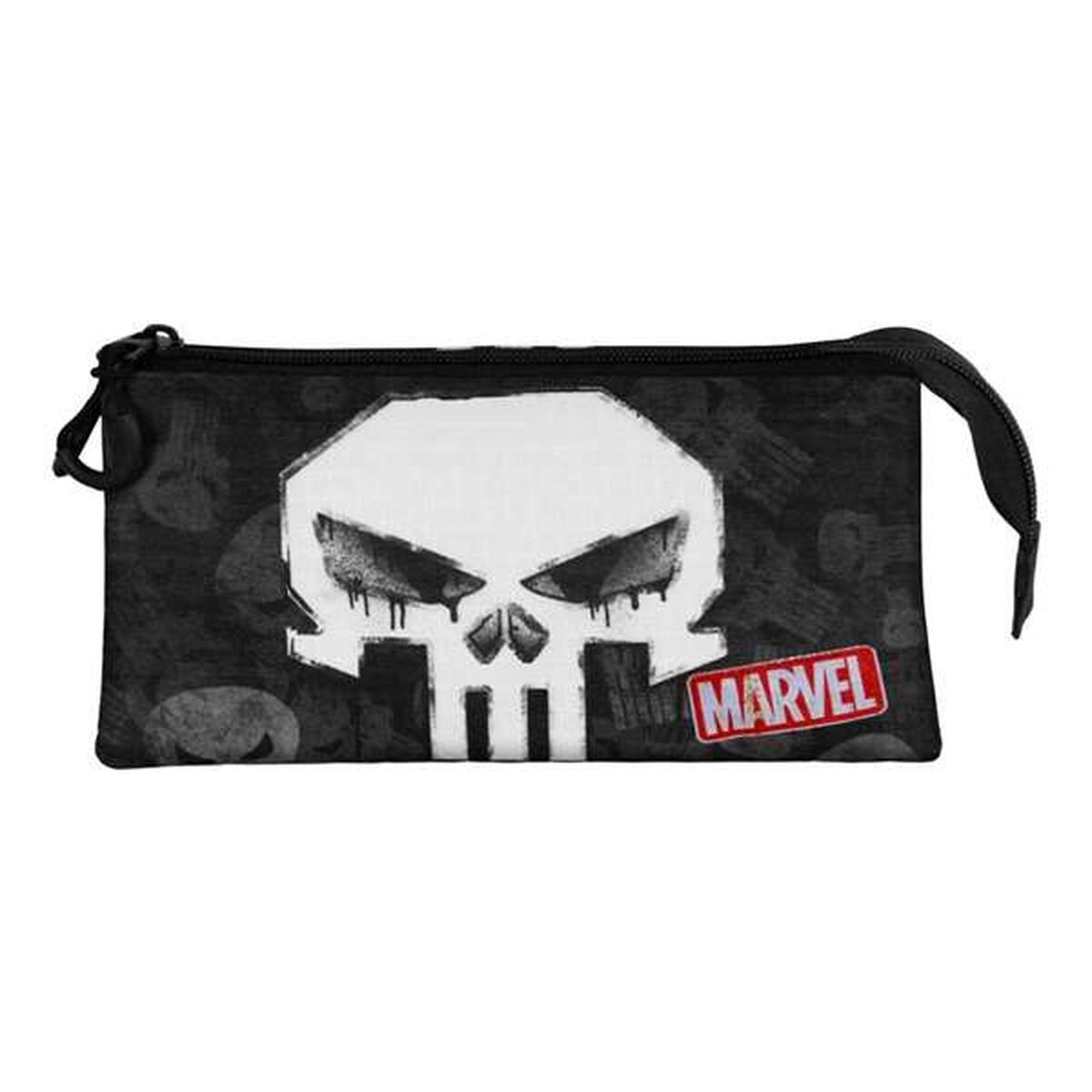 Penar triplu Marvel Negru - Birou și papetărie, Material școlar și educațional