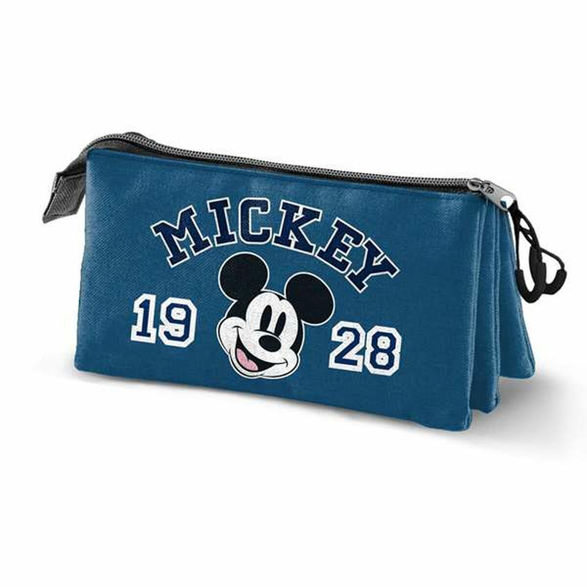 Penar triplu Mickey Mouse Class Albastru 23 x 8 x 11 cm - Birou și papetărie, Material școlar și educațional