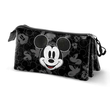 Penar triplu Mickey Mouse Negru - Birou și papetărie, Material școlar și educațional