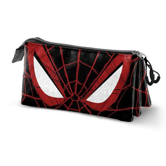 Penar triplu Spider-Man Negru - Birou și papetărie, Material școlar și educațional