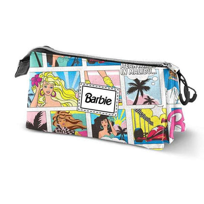 Penar triplu Barbie Multicolor - Birou și papetărie, Material școlar și educațional