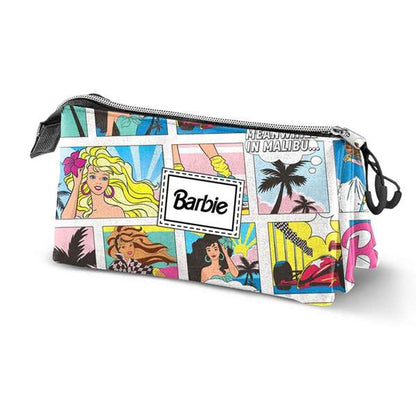 Penar triplu Barbie Multicolor - Birou și papetărie, Material școlar și educațional
