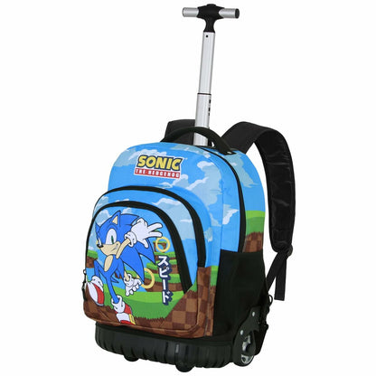 Ghiozdan Sonic Greenhill - Birou și papetărie, Material școlar și educațional
