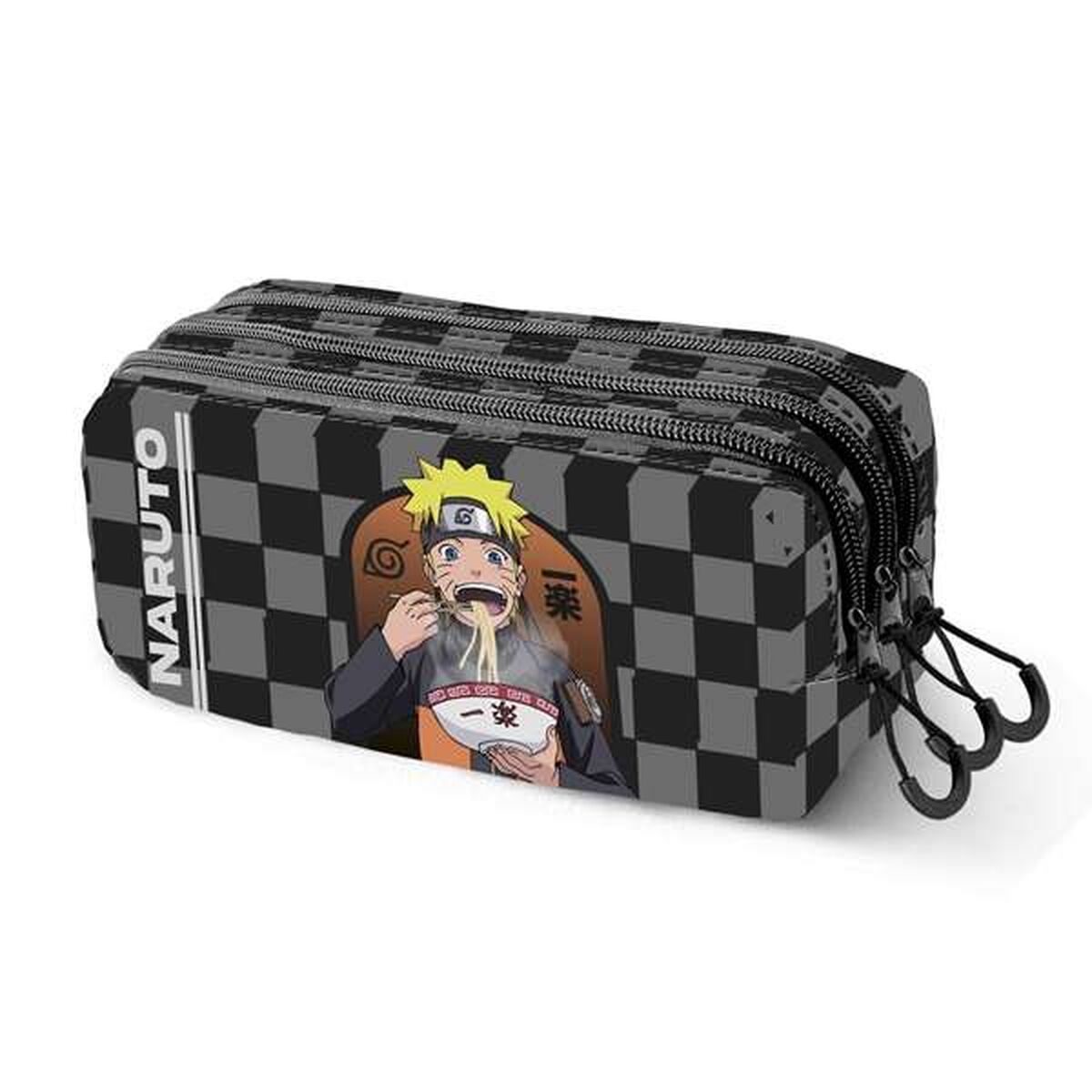 Penar triplu Naruto Ichiraku Negru - Birou și papetărie, Material școlar și educațional