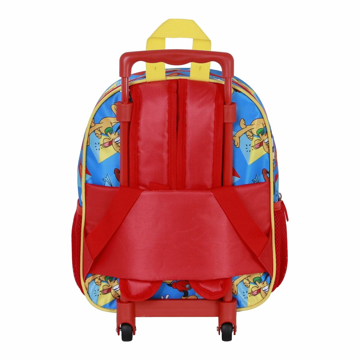 Ghiozdan 3D cu Roți Mickey Mouse Scooter Albastru Roșu 26 x 13 x 34 cm - Birou și papetărie, Material școlar și educațional