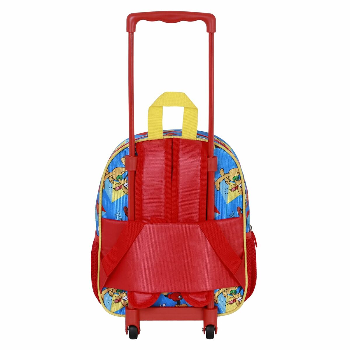 Ghiozdan 3D cu Roți Mickey Mouse Scooter Albastru Roșu 26 x 13 x 34 cm - Birou și papetărie, Material școlar și educațional