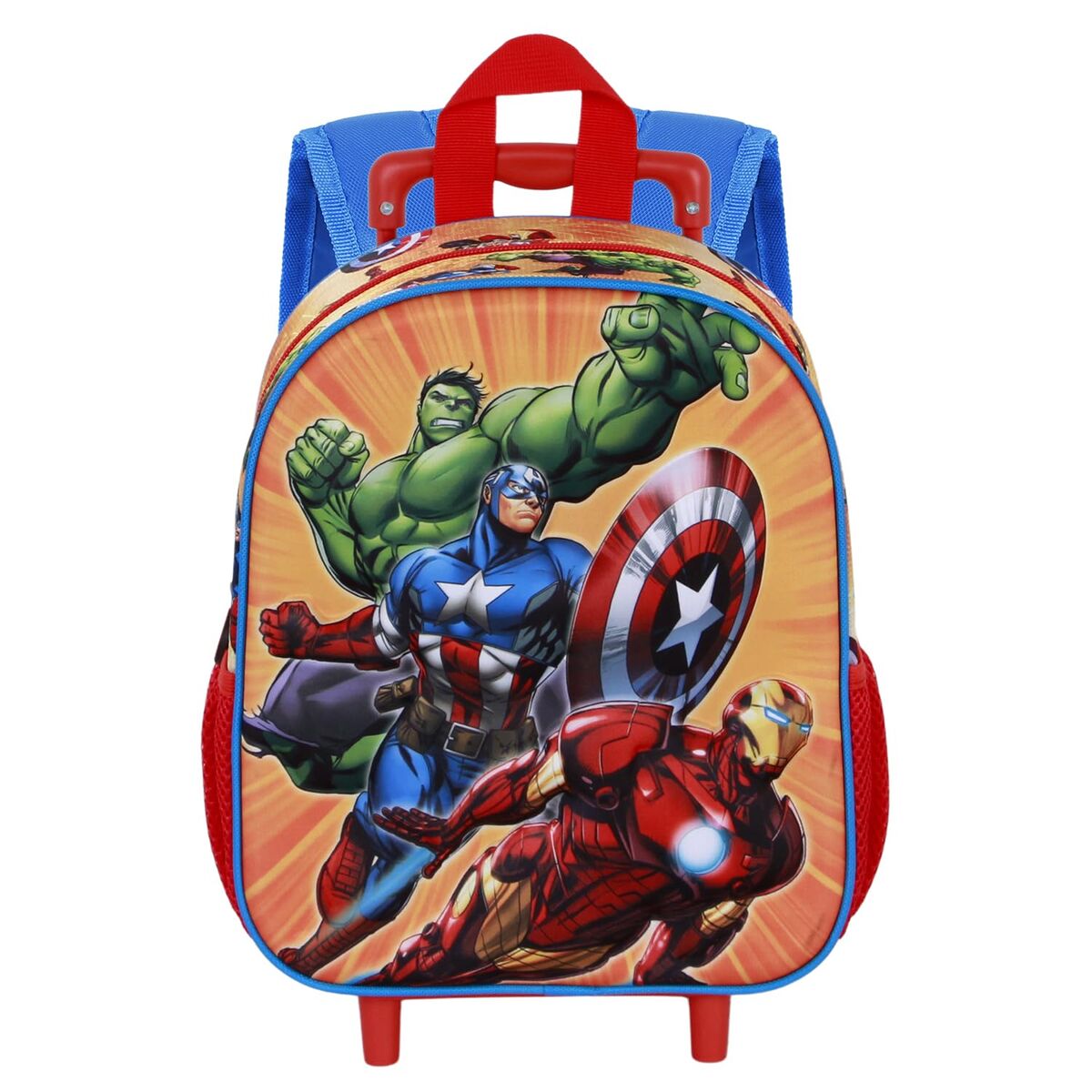 Ghiozdan 3D cu Roți The Avengers - Birou și papetărie, Material școlar și educațional