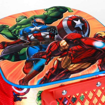 Ghiozdan 3D cu Roți The Avengers - Birou și papetărie, Material școlar și educațional
