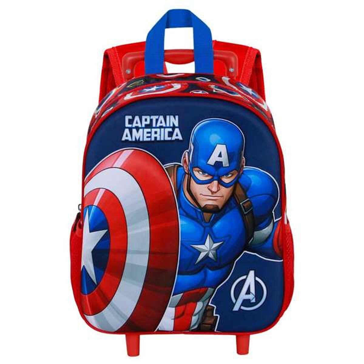 Ghiozdan 3D cu Roți Capitán América - Birou și papetărie, Material școlar și educațional