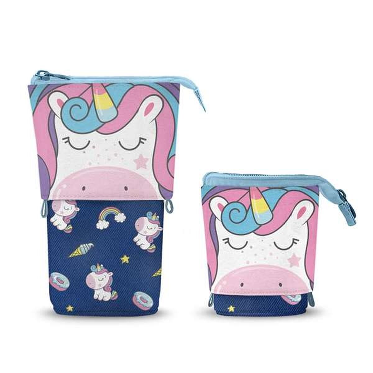 Geantă Universală Oh My Pop! Bleumarin Unicorn - Birou și papetărie, Material școlar și educațional