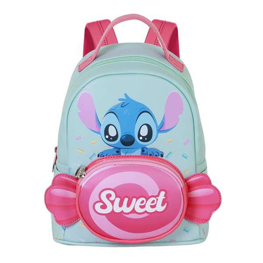 Ghiozdan Lilo & Stitch Albastru 25 x 22 x 15 cm - Birou și papetărie, Material școlar și educațional