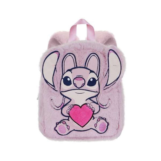 Rucsac pentru Copii Lilo & Stitch Angel Roz 30 x 25 x 15 cm - Birou și papetărie, Material școlar și educațional