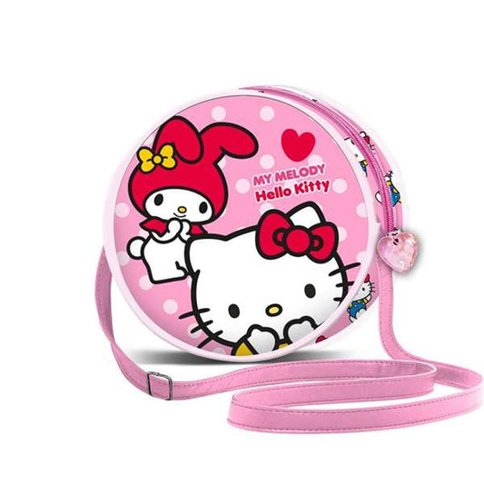 Geantă Bandulieră Hello Kitty Roz 18,5 x 18,5 x 7 cm - Bagaje, Genți de mână