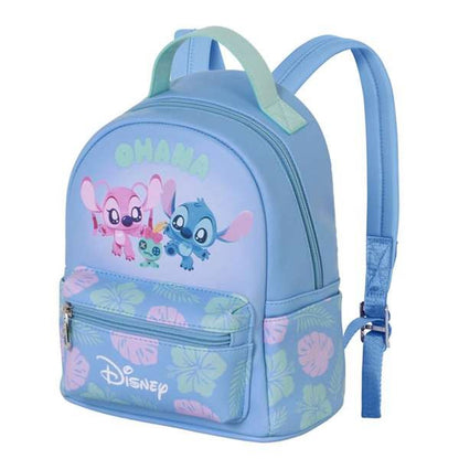 Ghiozdan Lilo & Stitch Albastru 25 x 22 x 15 cm - Birou și papetărie, Material școlar și educațional