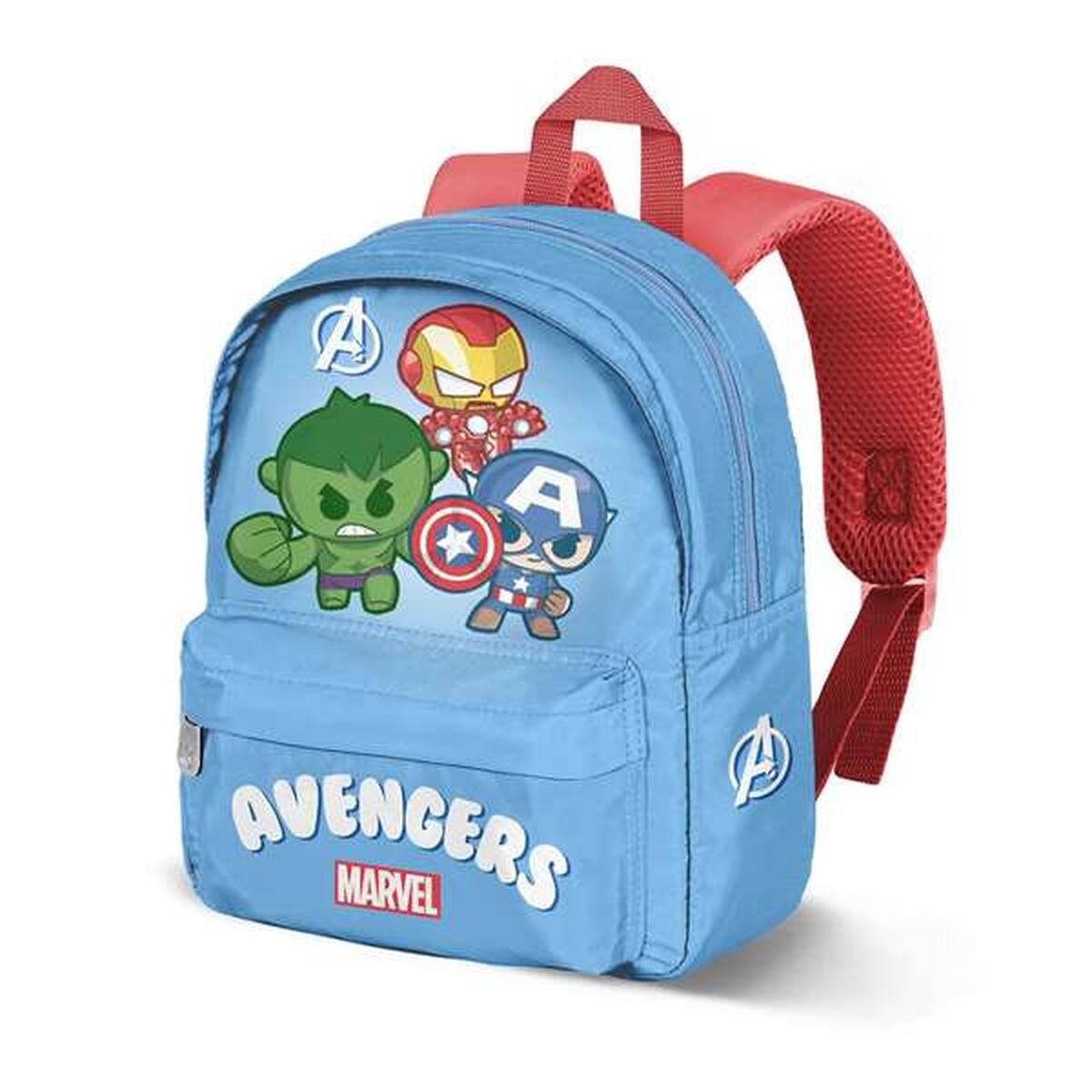 Ghiozdan The Avengers Albastru 27 x 22 x 10 cm - Birou și papetărie, Material școlar și educațional