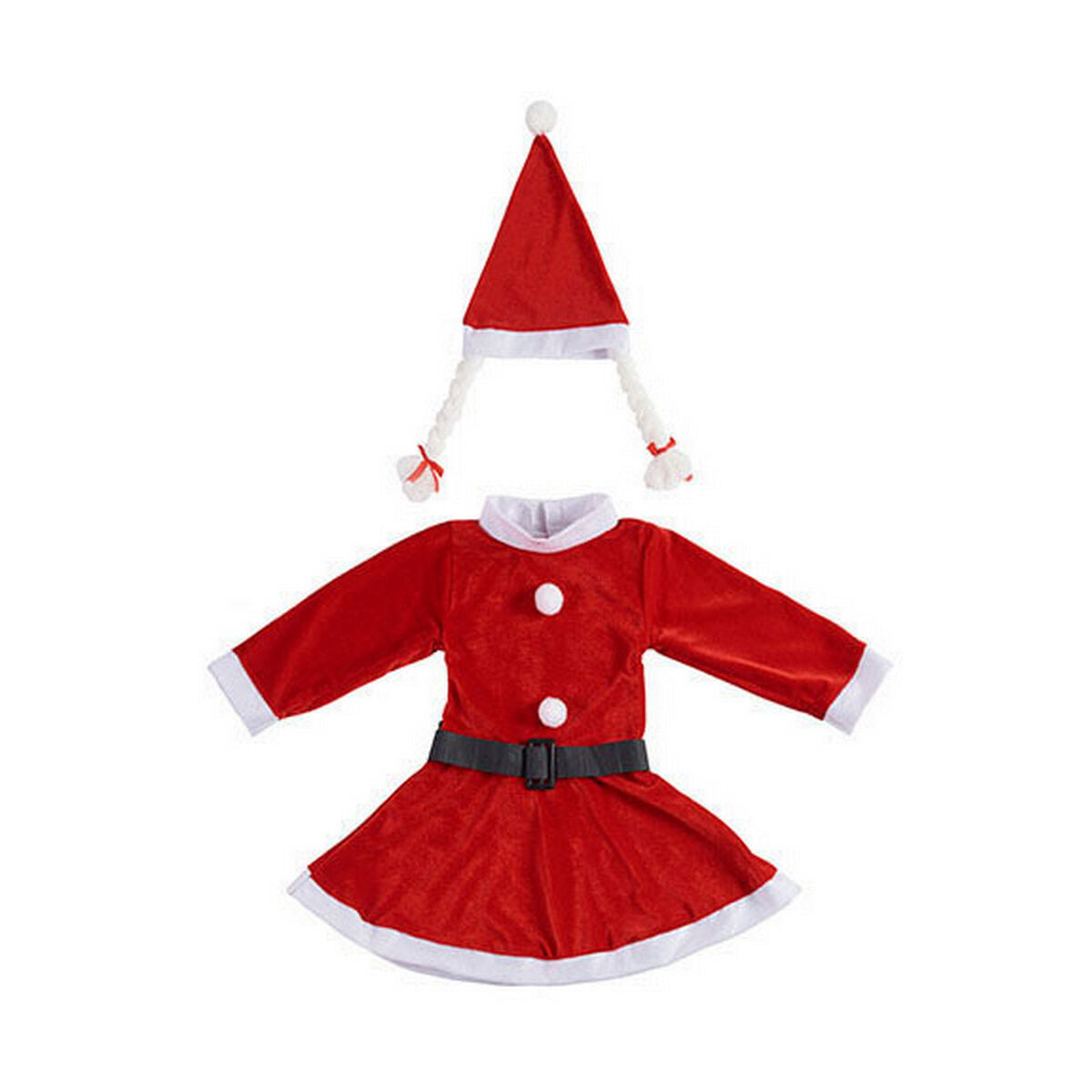 Costum Deghizare pentru Copii Crăciuniță 9-13 Ani Roșu Alb - Jucarii si jocuri, Costume și accesorii