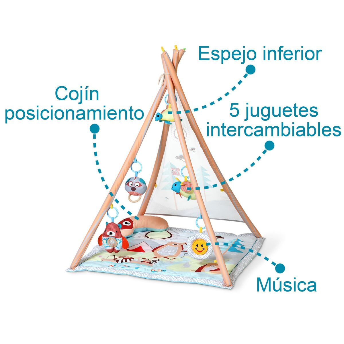 Saltea de joacă - Bebelus, Activitate și divertisment